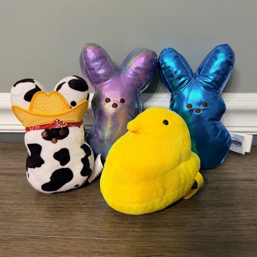 Peeps Plush Lot of 4